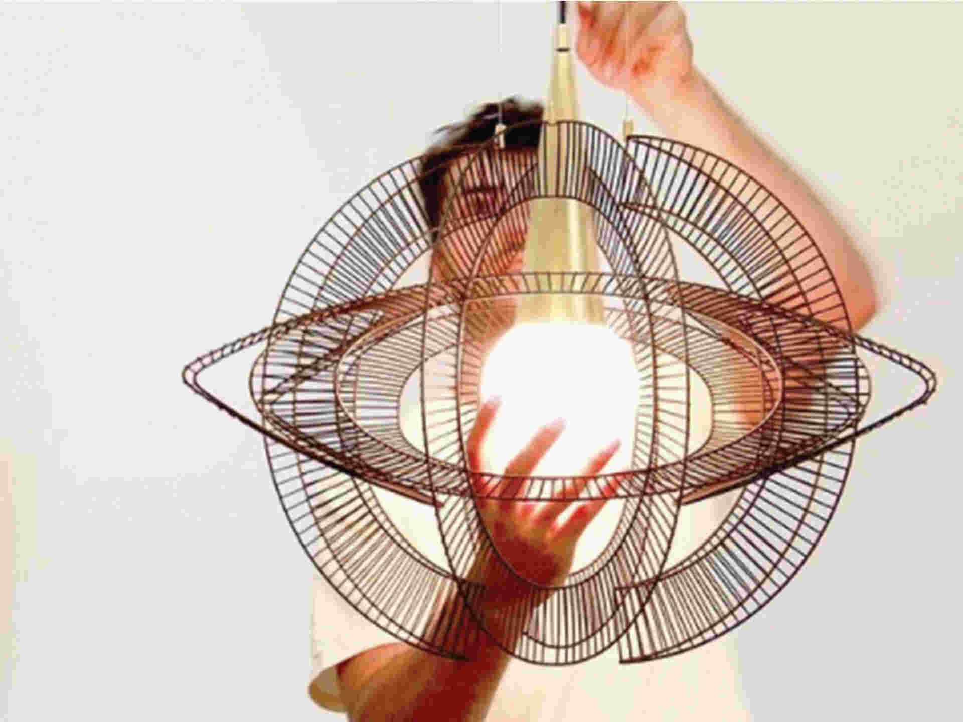 Surcyclage lumineux - light-fan-installation