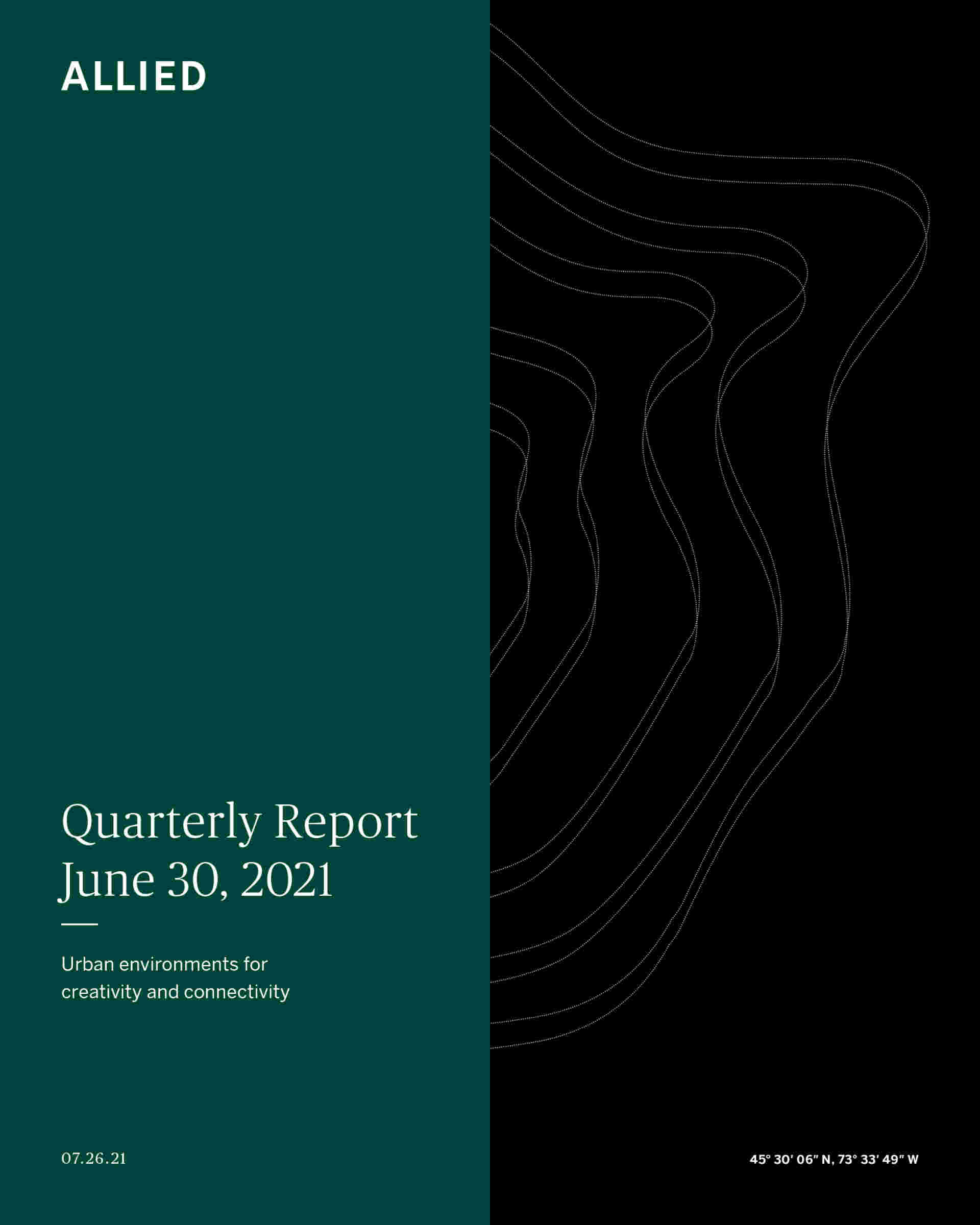 Financial Reports 2024 - allied-reit-quarterly-report-june-30-2021