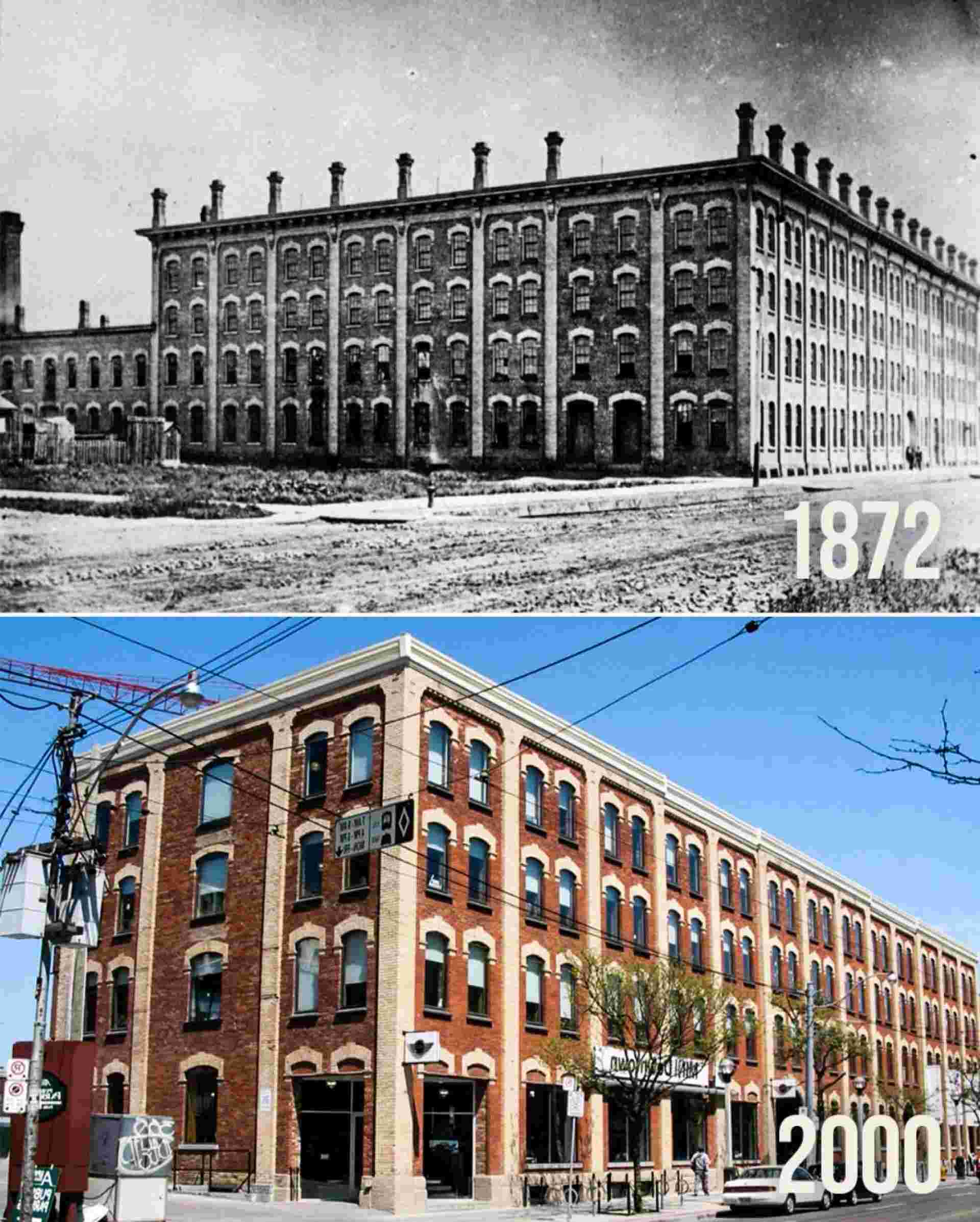 Leanne Shapton - then-now-comparsion-of-two-buildings