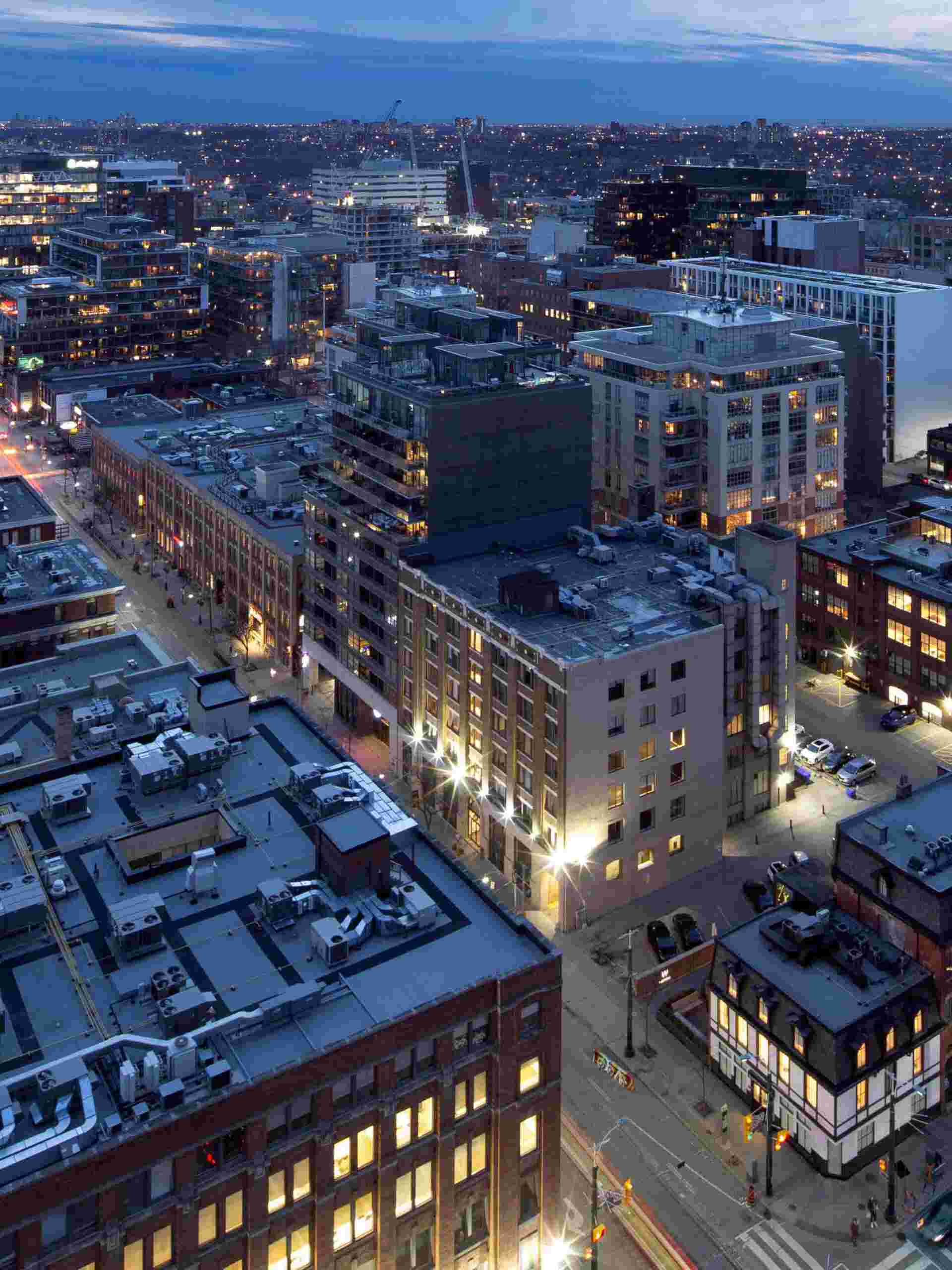 Home - aerial-king-west-village-toronto