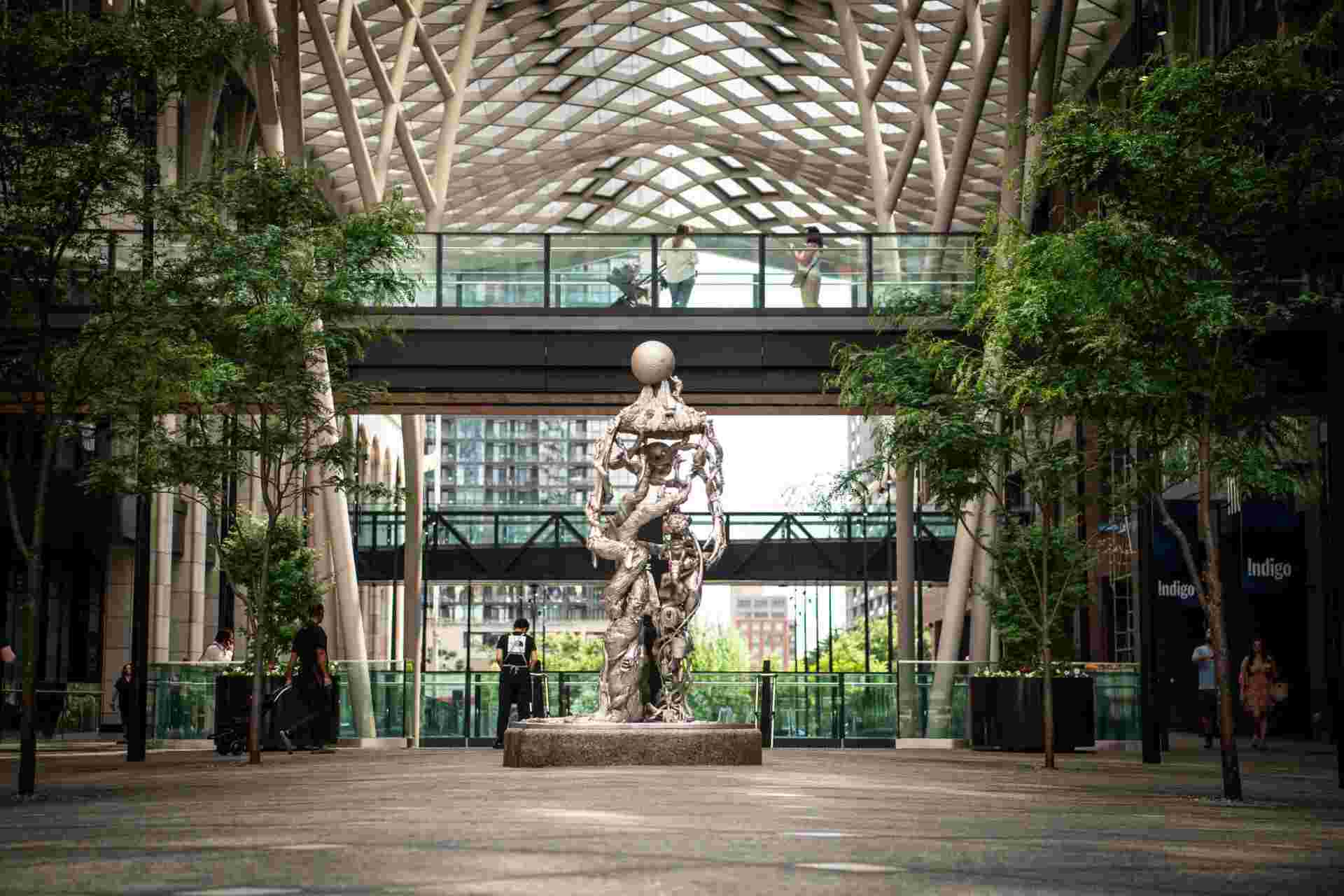 Art in the Open - FeatureImage_Emergence-by-Dustin-Yellin-a-10-feet-tall-stainless-steel-figural-sculpture