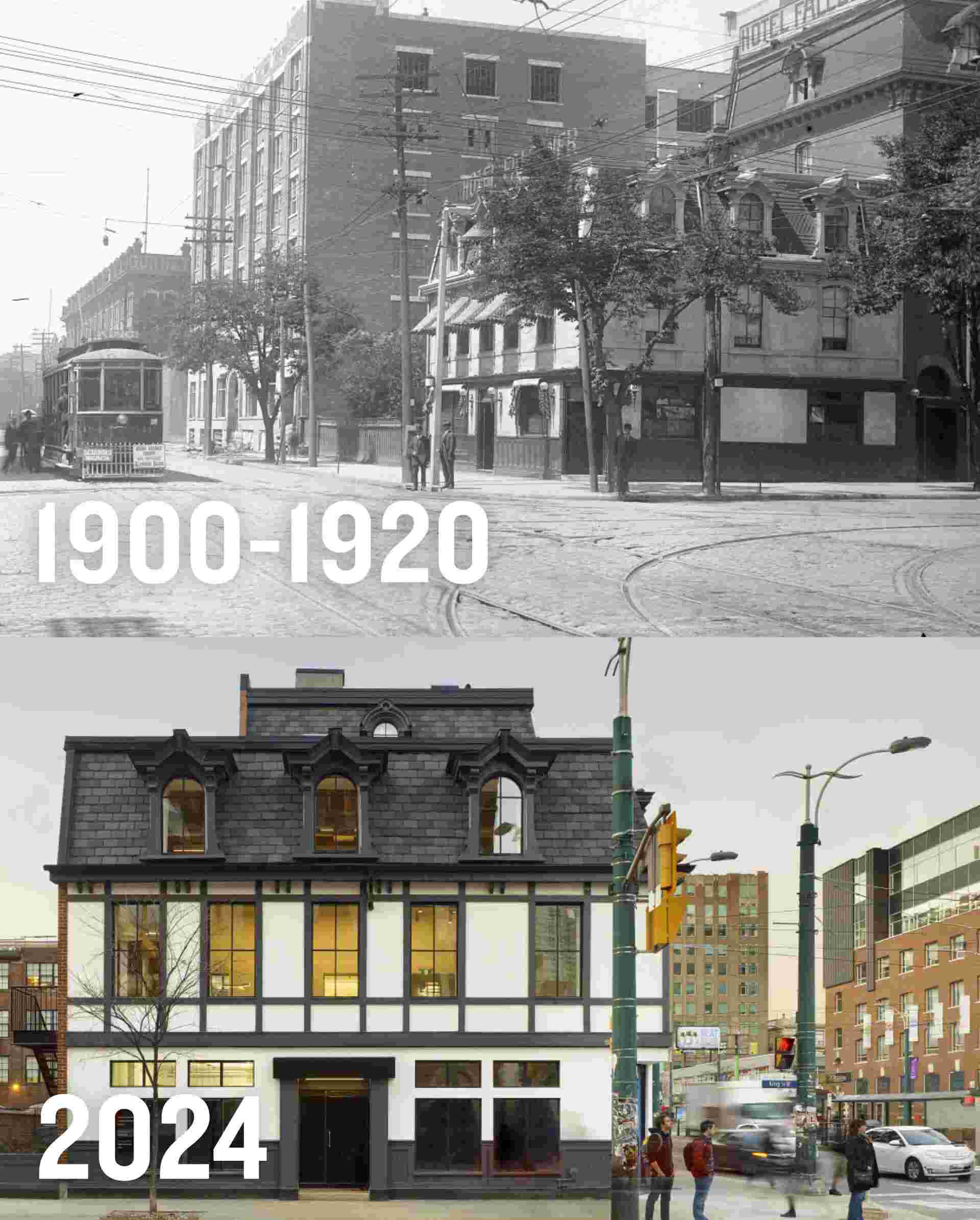 A Hub Reinvented - FeaturedImage_460-King-Street-West-in-Toronto-now-and-in-1900s