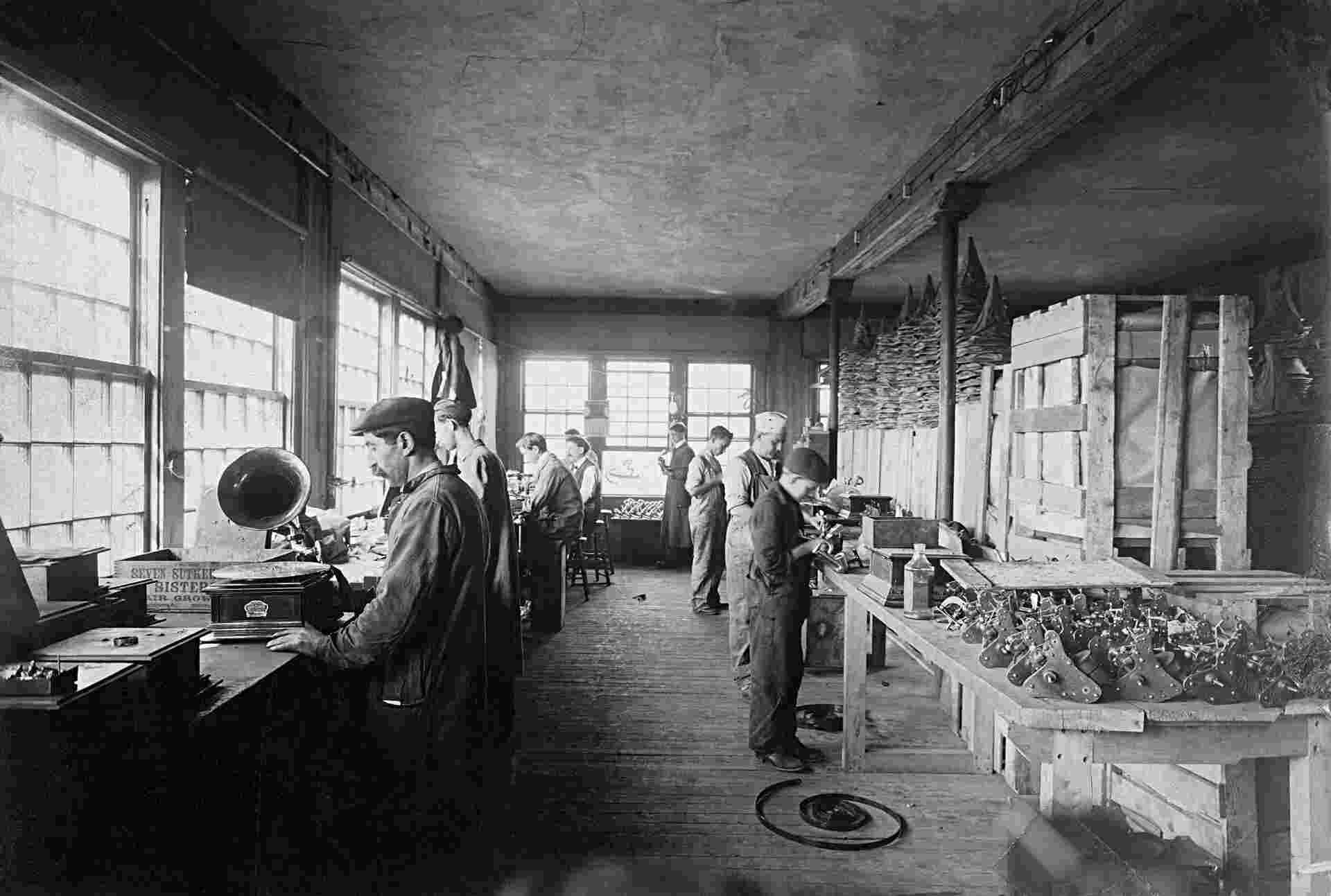 Factory Settings - 1-factory-workers-vintage