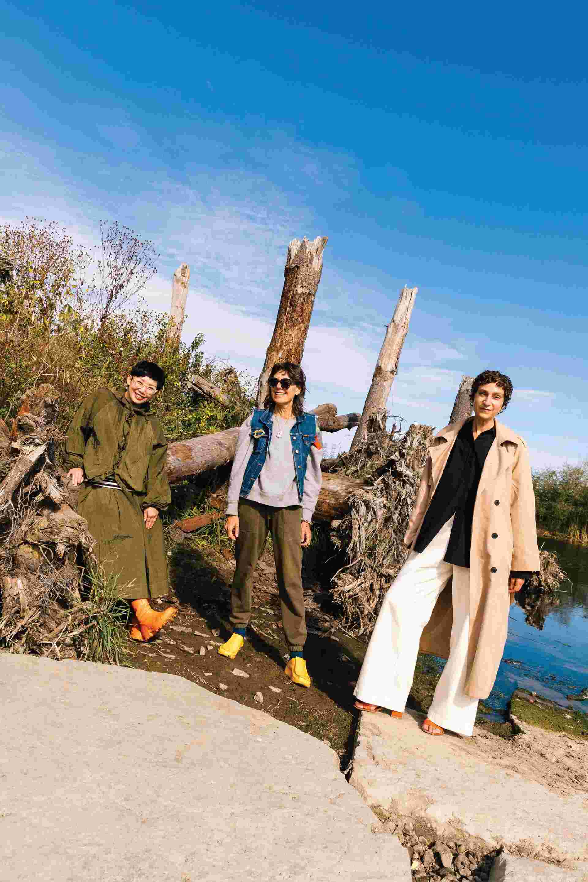 The Sound of Silence - 4-three-people-outdoors-riverbank
