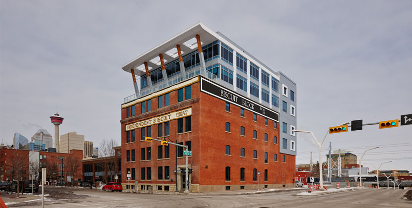 Biscuit Block - 438 11th SE, Calgary- exterior building photo/photo de l'extérieur de l'immeuble